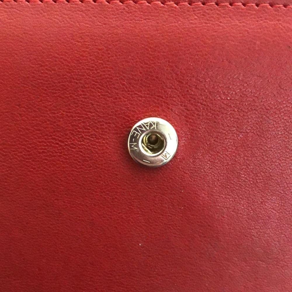 Vintage Christian Dior Red Wallet - Picture 10 of 10